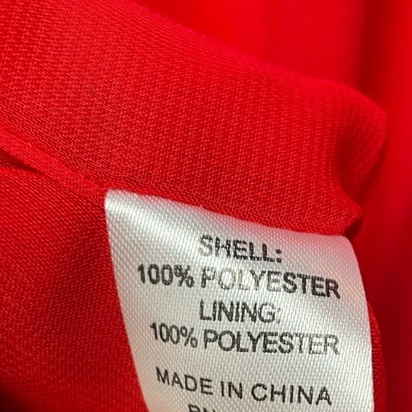 Jade Melody Tam‎ Off The Shoulder Blouse in Red Size Small - Picture 4 of 5